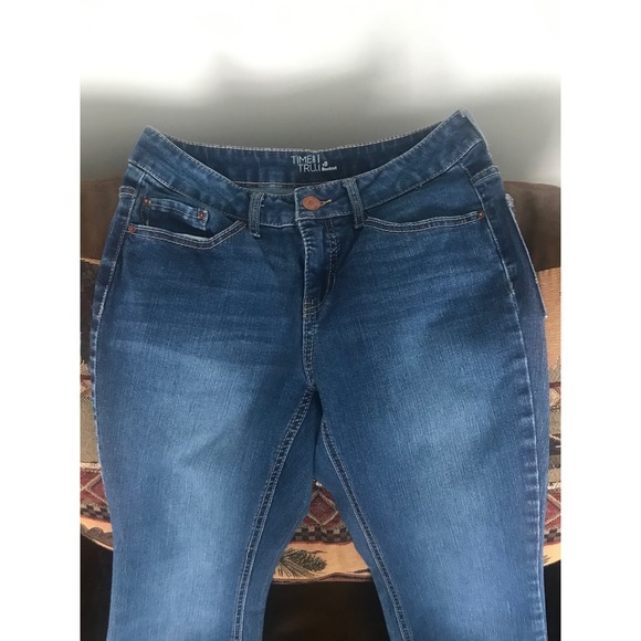 Time and Tru Womens Bootcut Jeans Medium Wash Size 10 Stretch Denim - Picture 3 of 4